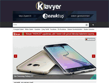 Tablet Screenshot of klavyer.com